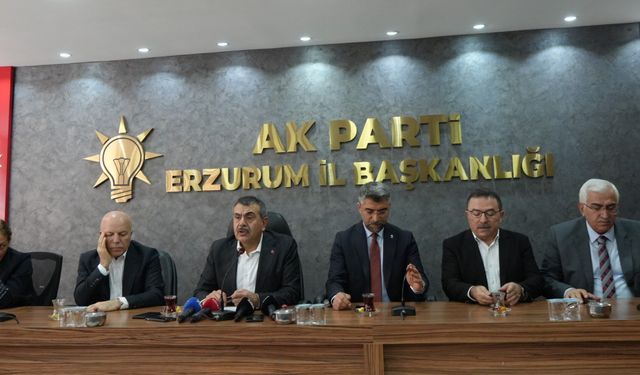 Bakan Tekin’den Erzurum Stadyumu için bayram sonrası müjdesi
