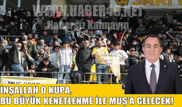 Muş’ta şampiyonluk seferberliği büyüyor: Vekil Şimşek’ten taraftara 50 minibüs ek kontenjan
