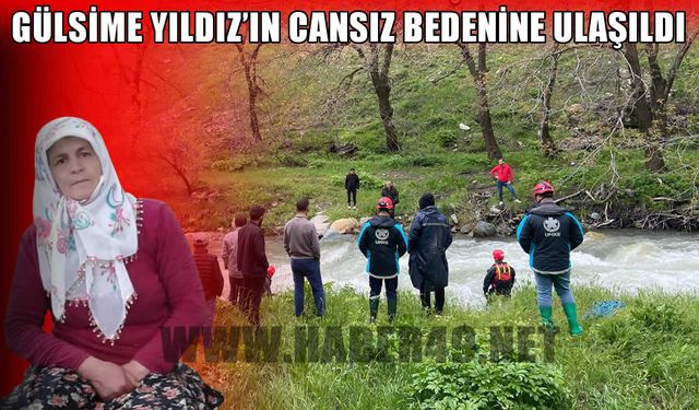 Muş’ta dereye düşen kadının 8 gün sonra cenazesine ulaşıldı