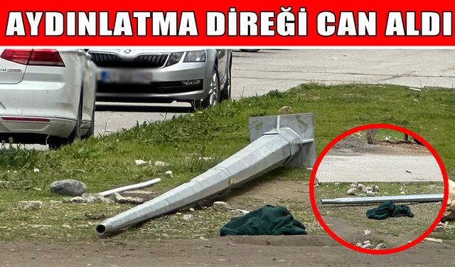 Muş’ta kahreden ölüm: Üzerine aydınlatma direği devrilen çocuk hayatını kaybetti