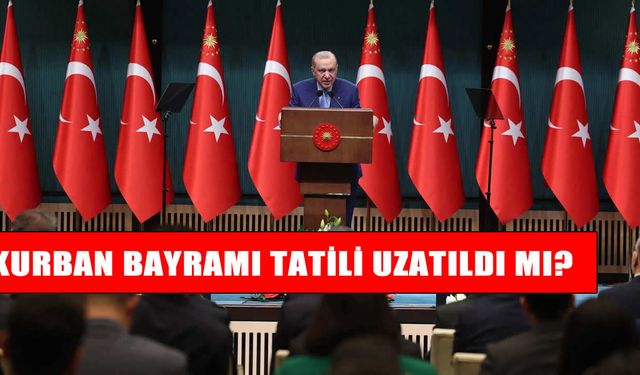 Milyonların beklediği haber geldi: Kurban Bayramı tatili kaç gün oldu?