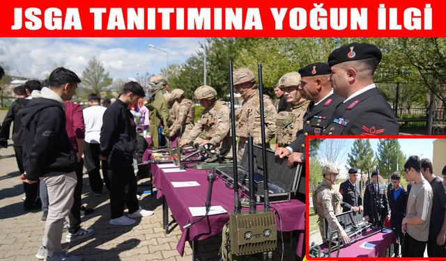 Muş Fen Lisesi’nde teknoloji ve gurur buluştu: Gençlerin gözü JSGA’da