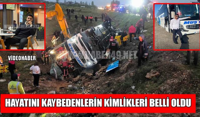 Muş-Antalya seferinde acı haber: Kimlikler belli oldu