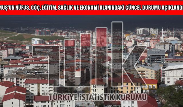 TÜİK verileriyle Muş’un güncel profili: Nüfus, göç, eğitim ve ekonomi göstergeleri açıklandı