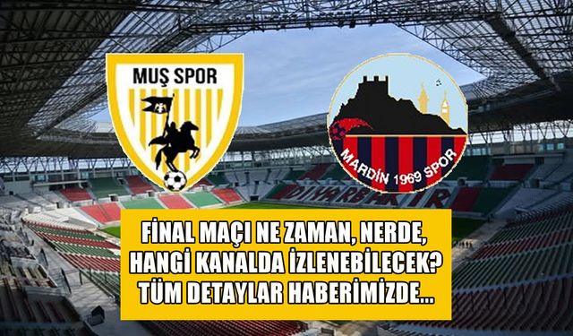 Muşspor-Mardin 1969 Spor maçı nerede, ne zaman, hangi kanalda?
