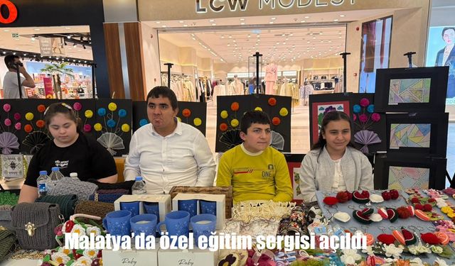 Malatya Park AVM’de Özel Eğitim Sergisi İlgi Gördü