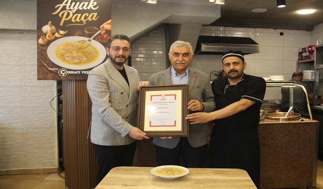 Erzurum'un kadim lezzeti ‘Erzurum paça çorbası' artık coğrafi işaretli