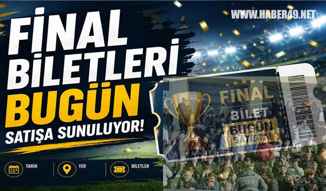 Muş'ta nefesler tutuldu: Play-off final biletleri bugün satışa çıkacak