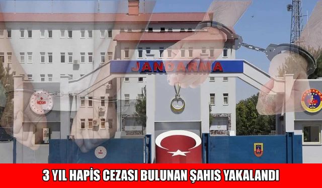 Muş’ta 3 yıl hapis cezasıyla aranan şahıs yakalandı