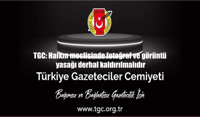 TBMM'de 24 yıllık gelenek sona erdi: Basına fotoğraf ve görüntü yasağı