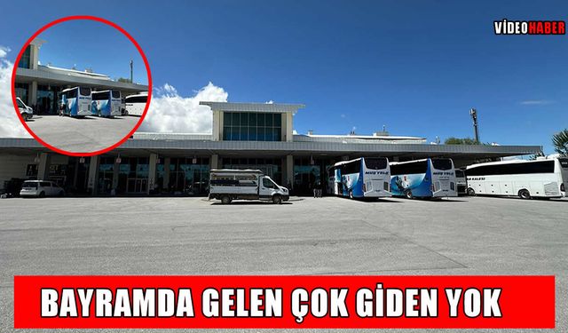 Muş Otogarı’nda Kurban Bayramı hareketliliği: Geliş var, gidiş yok