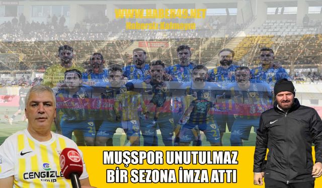 Muşspor’dan tarihi sezon: 70 puan, 82 gol, play-off finali ve yarım kalan hayal