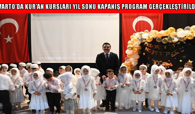 Varto’da Kur'an kurslarının yıl sonu kapanış programı yoğun ilgi gördü
