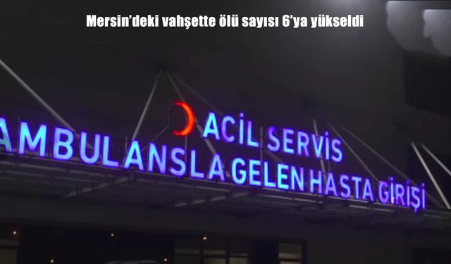 Mersin’de silahlı vahşet: 6 ölü, 8 yaralı