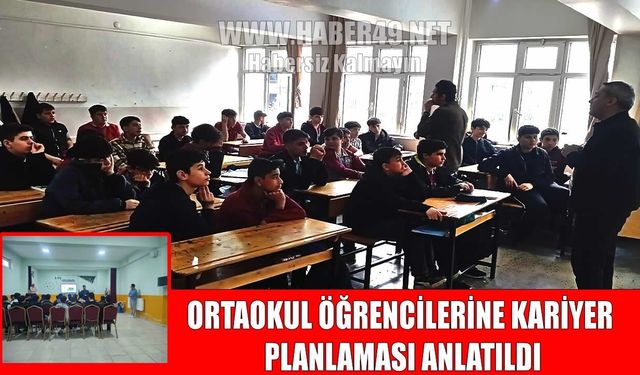 Muş İl Milli Eğitim Müdürlüğü’nden kariyer hamlesi