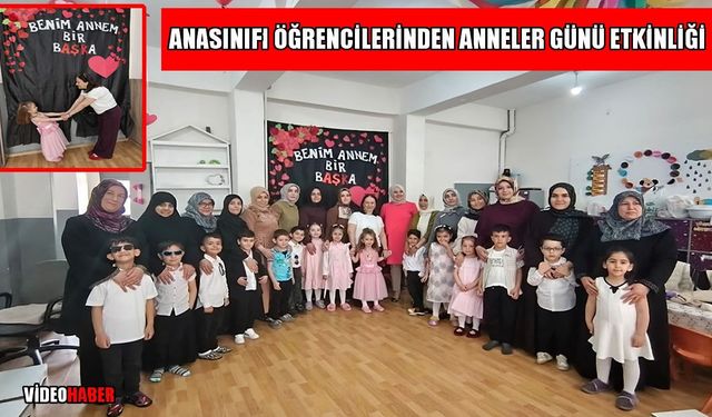 Muş’ta minik kalplerden annelerine duygulandıran sürpriz