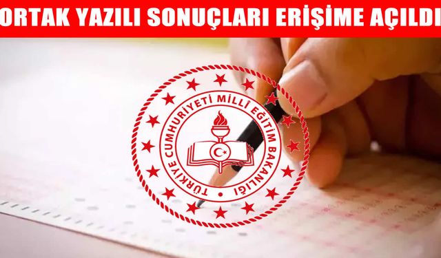 MEB duyurdu: 6. sınıf ortak sınav sonuçları erişime açıldı