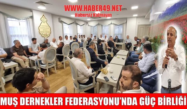 Muş Dernekler Federasyonu Başkanı Dursun: Muş’un sesi olmaya devam edeceğiz