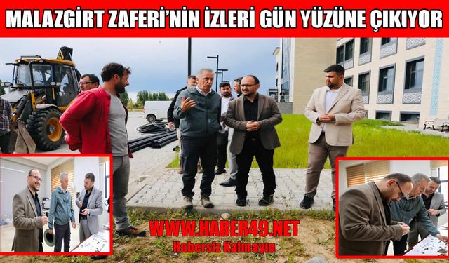 Malazgirt’te 7 yıllık bilimsel seferberlik: MAUN Rektörü Alican’dan saha ziyareti