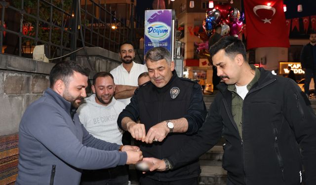 Erzurum’da Emniyet Müdürü tavsiye etti, vatandaş sigarayı bıraktı