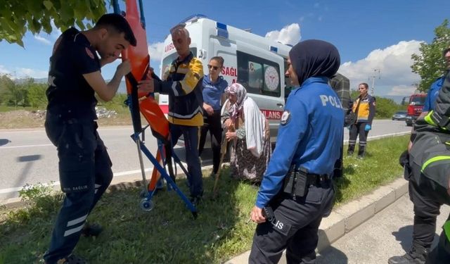 Erzincan’da 4 Araç Birbirine Girdi, Kazanın Ardından Yangın Çıktı