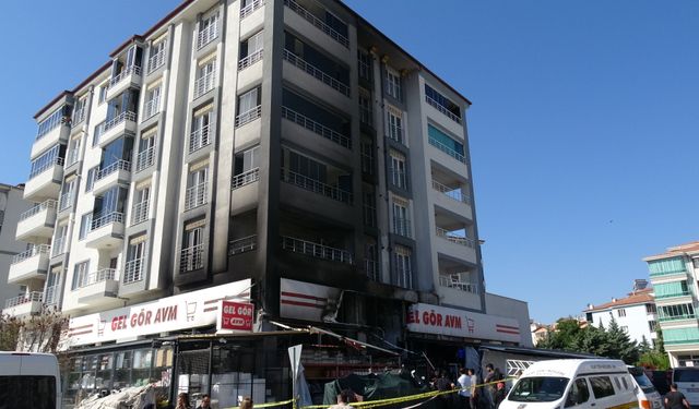 Malatya’da AVM Yangını Paniğe Neden Oldu