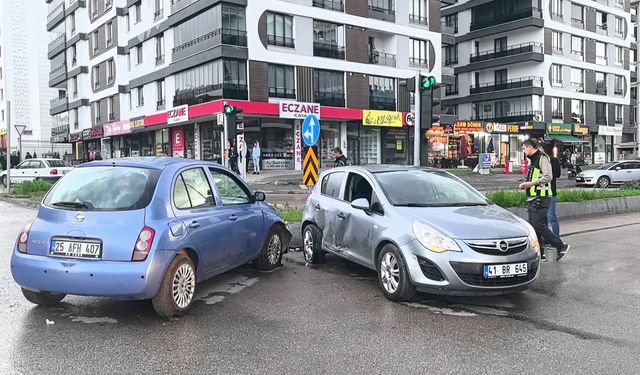 Erzurum’da Zincirleme Kaza: 1 Kişi Yaralandı