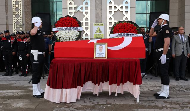 Kanser Hastalığı Nedeniyle Vefat Eden Polis Memuru İbrahim Karataş Son Yolculuğuna Uğurlandı