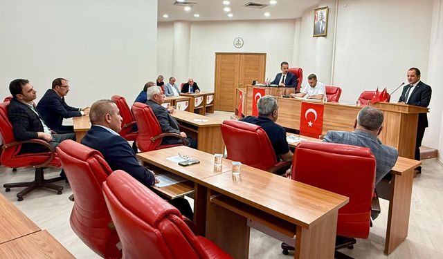 Erzincan İl Genel Meclisinde tarım ve gıda güvenliği çalışmaları değerlendirildi
