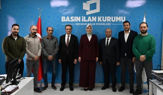 Bakan Yardımcısı Yiğitbaşı Basın İlan Kurumu'nu ziyaret etti