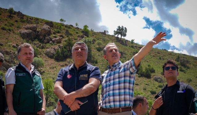 Hakkâri’de heyelan bölgesinde kapsamlı inceleme