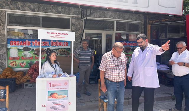 Tunceli'de "Hareket Yaşını Öğren, Sağlıklı Yaşa" seferberliği başladı