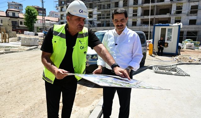 Battalgazi’de Saray Mahallesi Rezerv Alanı’nda çalışmalar sürüyor