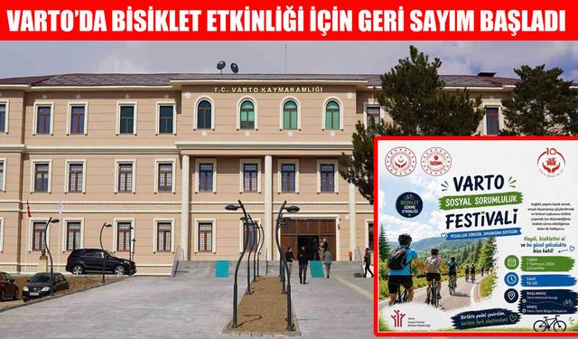 Bisiklet turu başlıyor: Varto’da pedallar farkındalık için dönecek