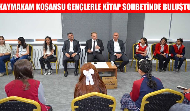 Bulanık Kaymakamı Koşansu, öğrencilerle “Yıldızlara Yakın” eserini tahlil etti