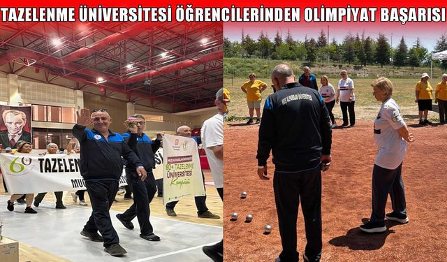 MAUN 60+ Tazelenme Üniversitesi öğrencileri Türkiye üçüncüsü oldu