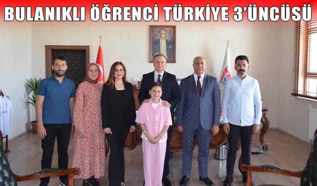 Bulanık’tan Darüşşafaka’ya uzanan başarı: Roza, Türkiye 3’üncüsü oldu