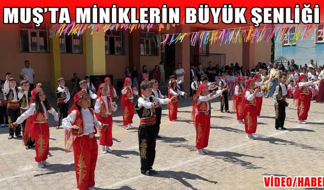 Muş’ta Eko Çocuk Şenliği coşkusu: Öğrenciler doyasıya eğlendi