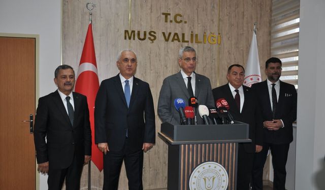 Sağlık Bakanı Memişoğlu, Muş’ta müjdeyi verdi: Eğitim ve Araştırma Hastanesi hizmete açılıyor
