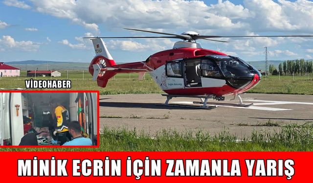 Malazgirt’te Ecrin bebek için zamana karşı nefes kesen mücadele