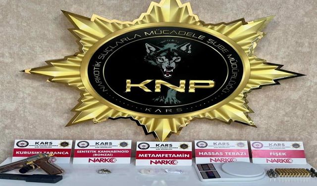 Kars'ta torbacılara narkotik darbesi: 1 kişi tutuklandı