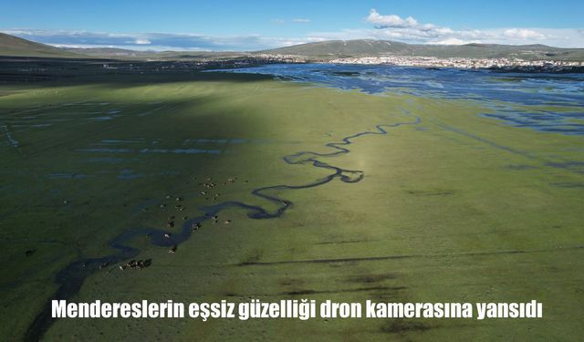 Ardahan’daki mendereslerin eşsiz güzelliği dronla görüntülendi
