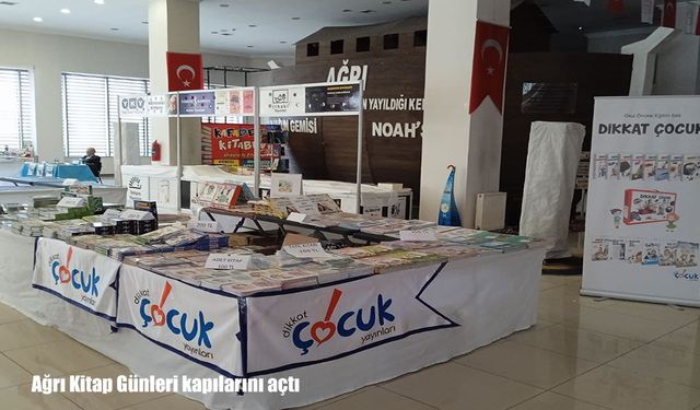 Ağrı’da kitap günleri başladı: Bir hafta sürecek