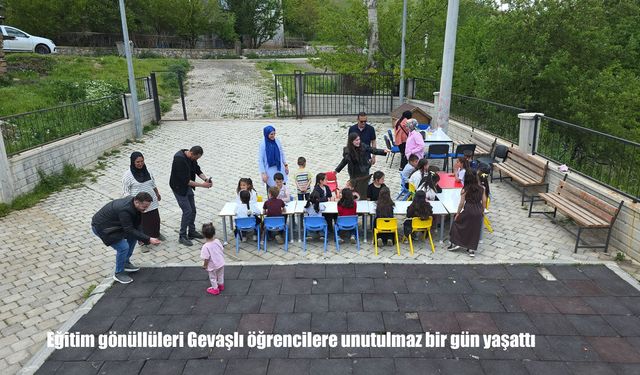 Gevaşlı öğrenciler “Hepbiriz” gönüllüleriyle unutulmaz bir gün yaşadı