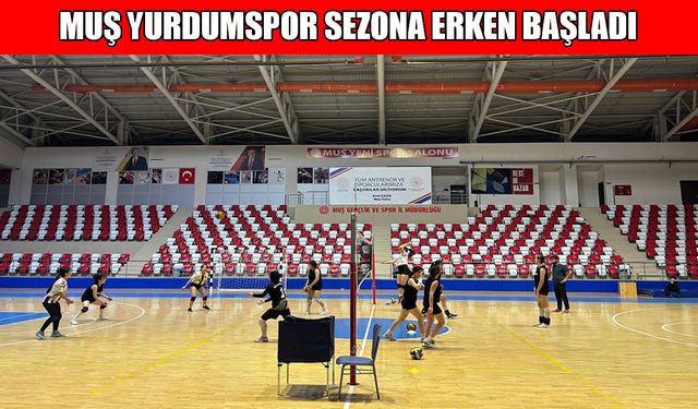 Muş Yurdumspor’da hedef güçlü başlangıç