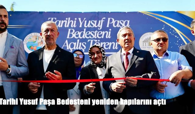 Darende’nin tarihi çarşısı yeniden hayat buldu