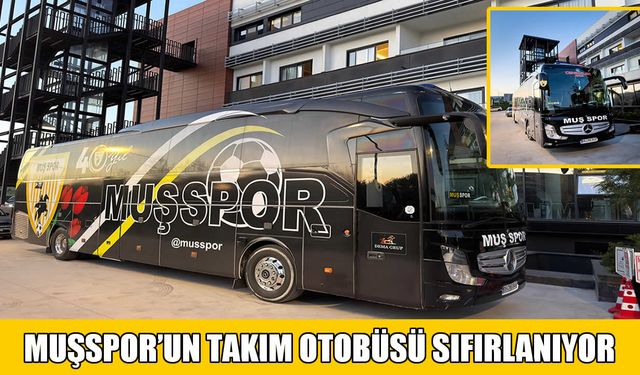 Muşspor yeni sezona yeni takım otobüsüyle girecek