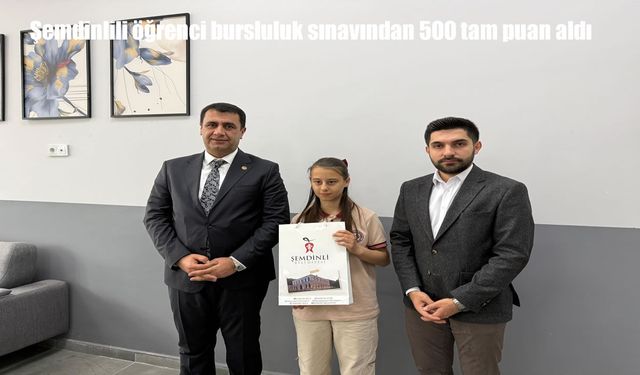 Hakkari’den Büyük Başarı: Asmin Akbaş İOKBS’de 500 Tam Puan Aldı