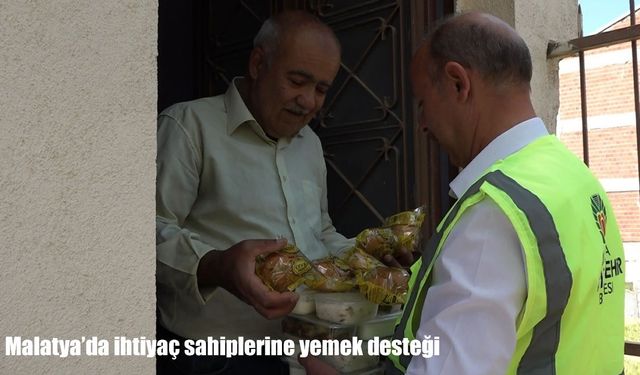 Malatya’da bin 320 vatandaşa her gün sıcak yemek desteği