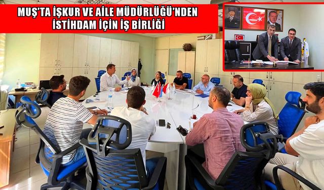 Muş’ta sosyal destek alan vatandaşlara istihdam fırsatı